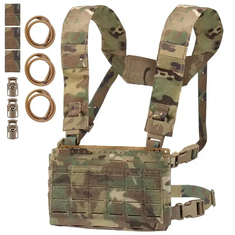 Durable chest rig for hunting and fishing