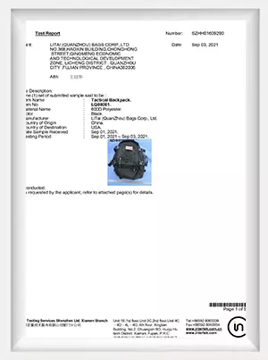 equipo táctico de Certificación