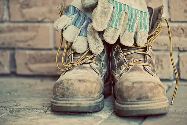 мужские рабочие ботинки