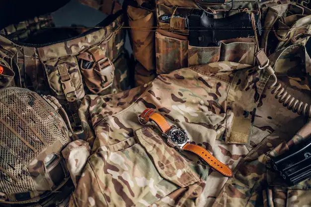 military-uniform-with-typical-camo-pattern