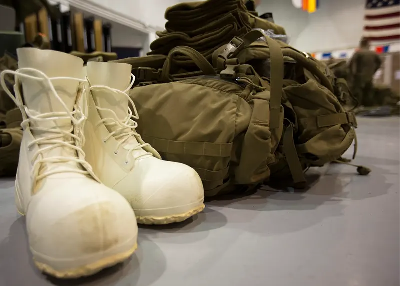 Formação em tempo frio, fonte@DVIDS