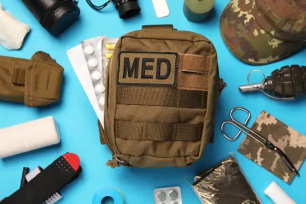 IFAK pouches, Military first aid kit and equipment