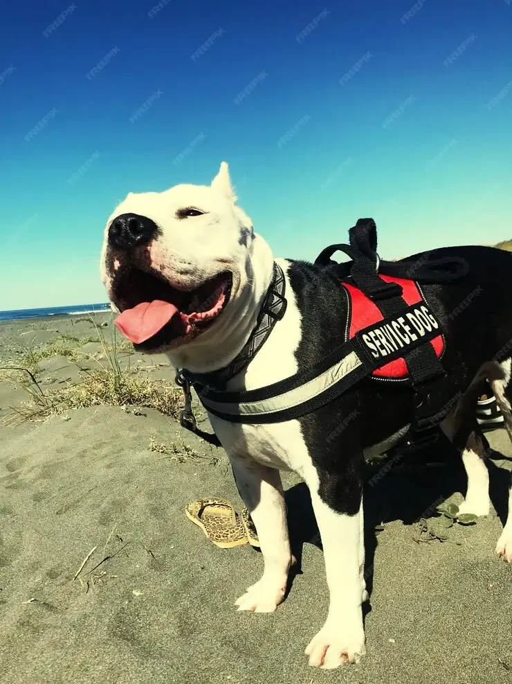 Customizable tactical dog harness for service dogs