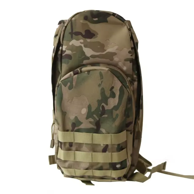 mochila de hidratación táctica camo