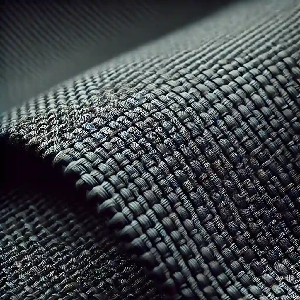 ballistic nylon fabric. The texture is visible, showing the densely woven, durable, and slightly shiny surface.