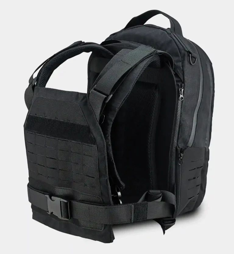 tactical backpack with plate carrier