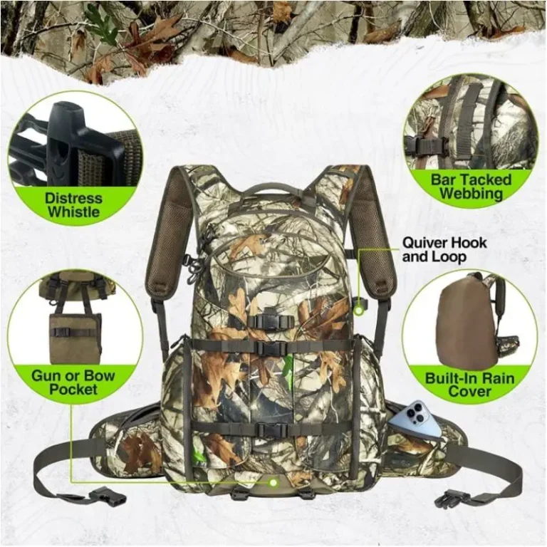 hunting backpack with gun holder