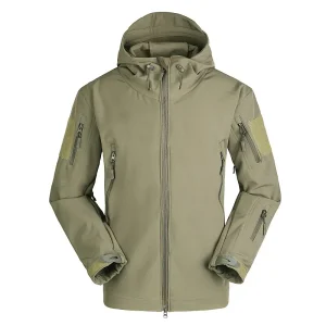 tactical jacket in green